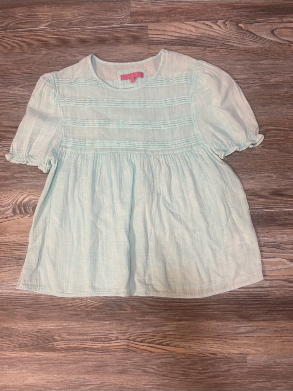 Women's Simply Southern Gauze Babydoll Blouse - S